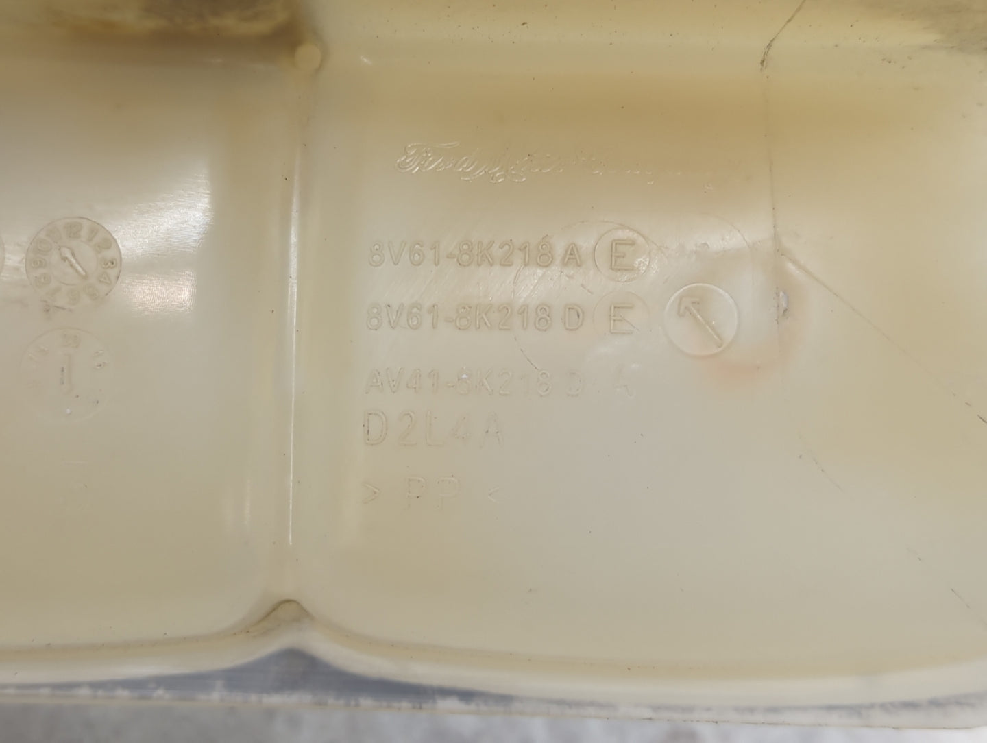 2013-2018 Ford C-max Radiator Coolant Overflow Expansion Tank Bottle 1409568 - Oemusedautoparts1.com