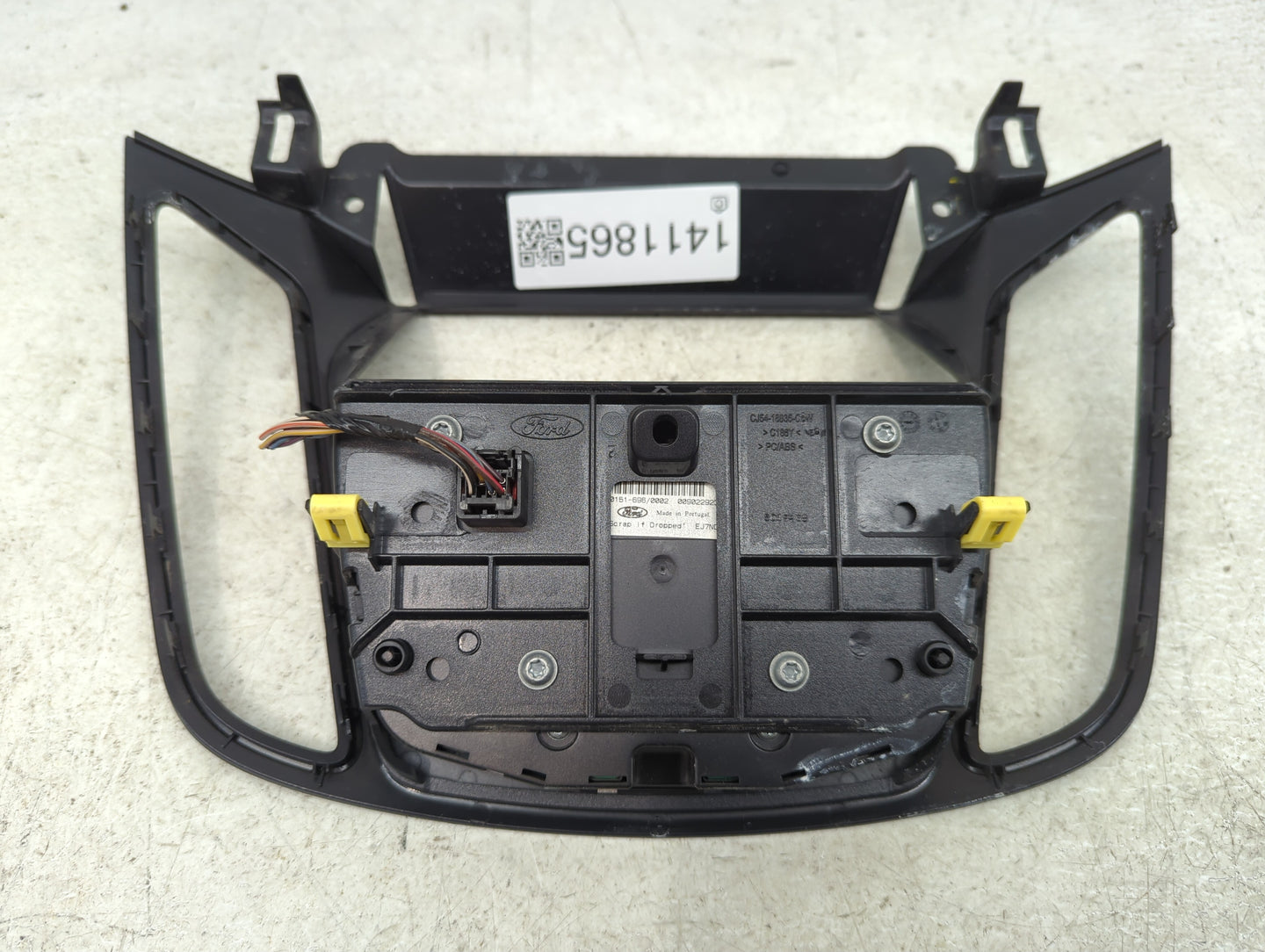 2013-2016 Ford C-Max Radio AM FM Cd Player Receiver Replacement P/N:CJ54-18835-CCW Fits Fits 2013 2014 2015 2016 OEM Used Au