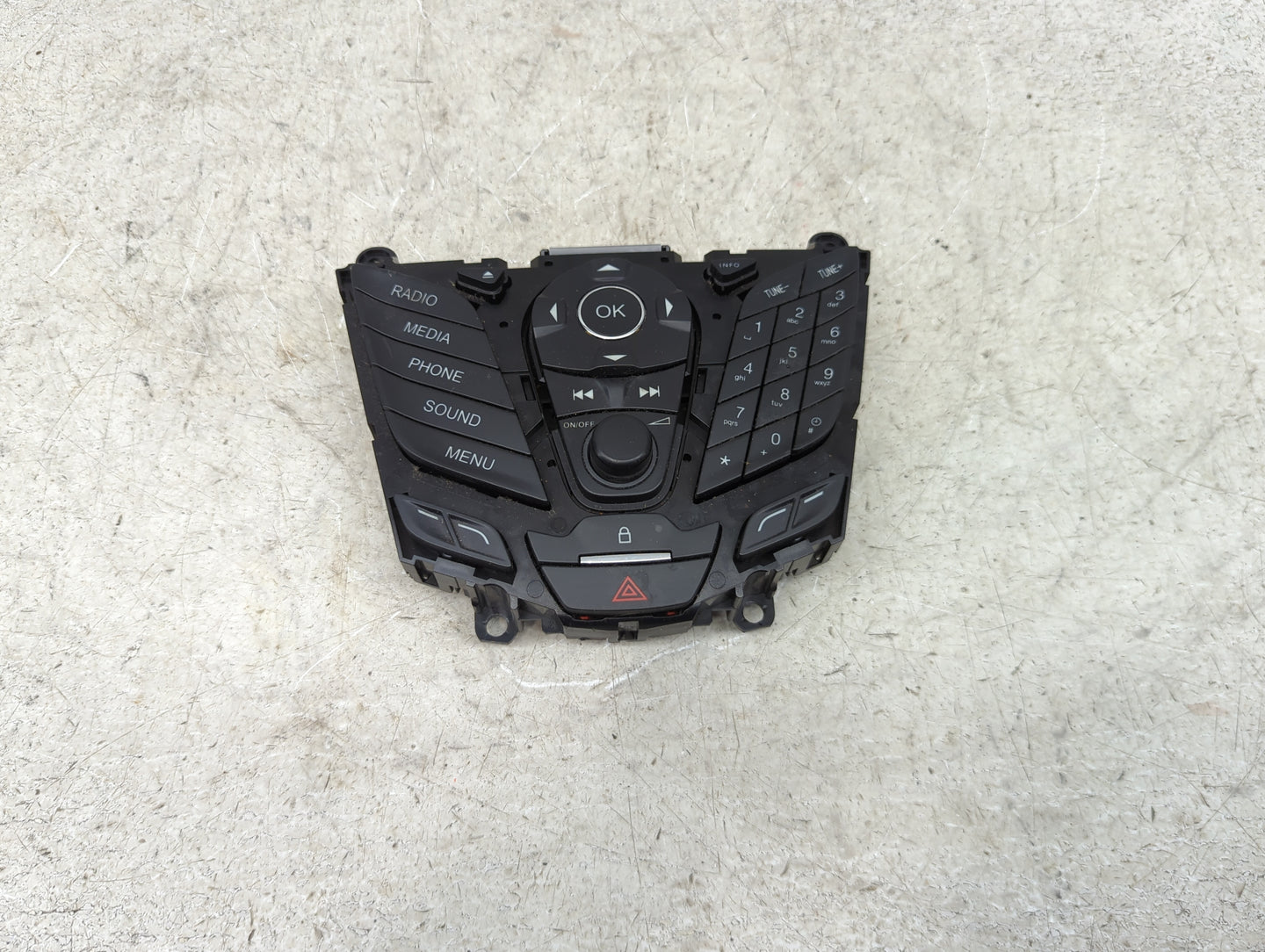 2013-2016 Ford C-max Radio Control Panel 1492729 - Oemusedautoparts1.com