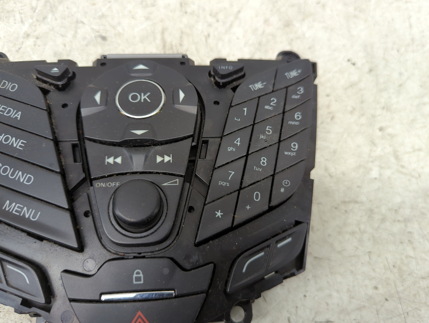 2013-2016 Ford C-max Radio Control Panel 1492729 - Oemusedautoparts1.com