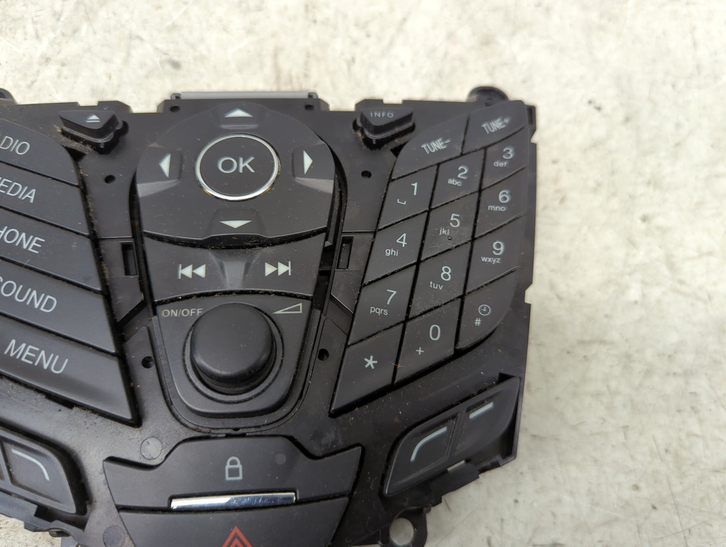 2013-2016 Ford C-max Radio Control Panel 1492729 - Oemusedautoparts1.com