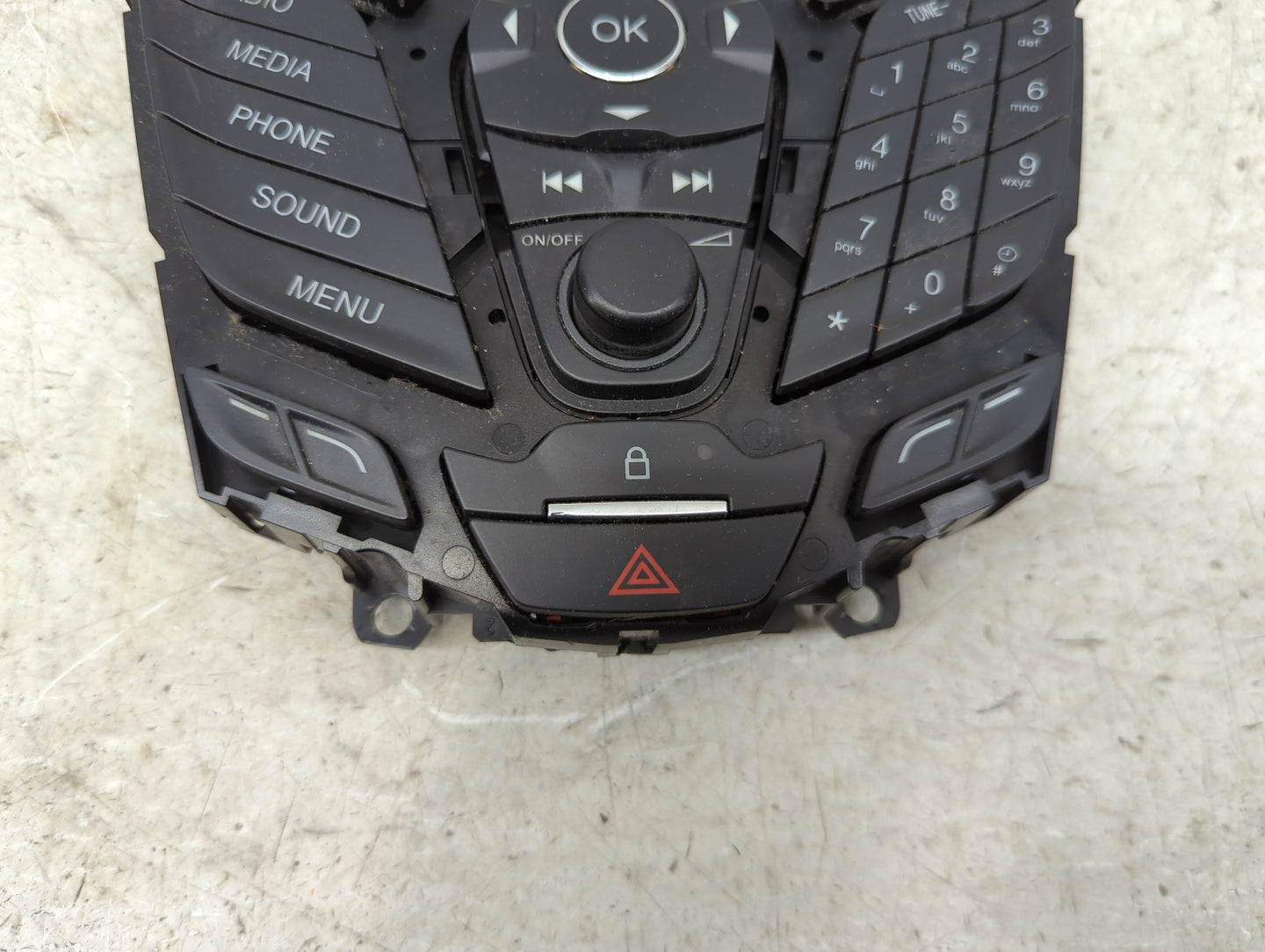 2013-2016 Ford C-max Radio Control Panel 1492729 - Oemusedautoparts1.com