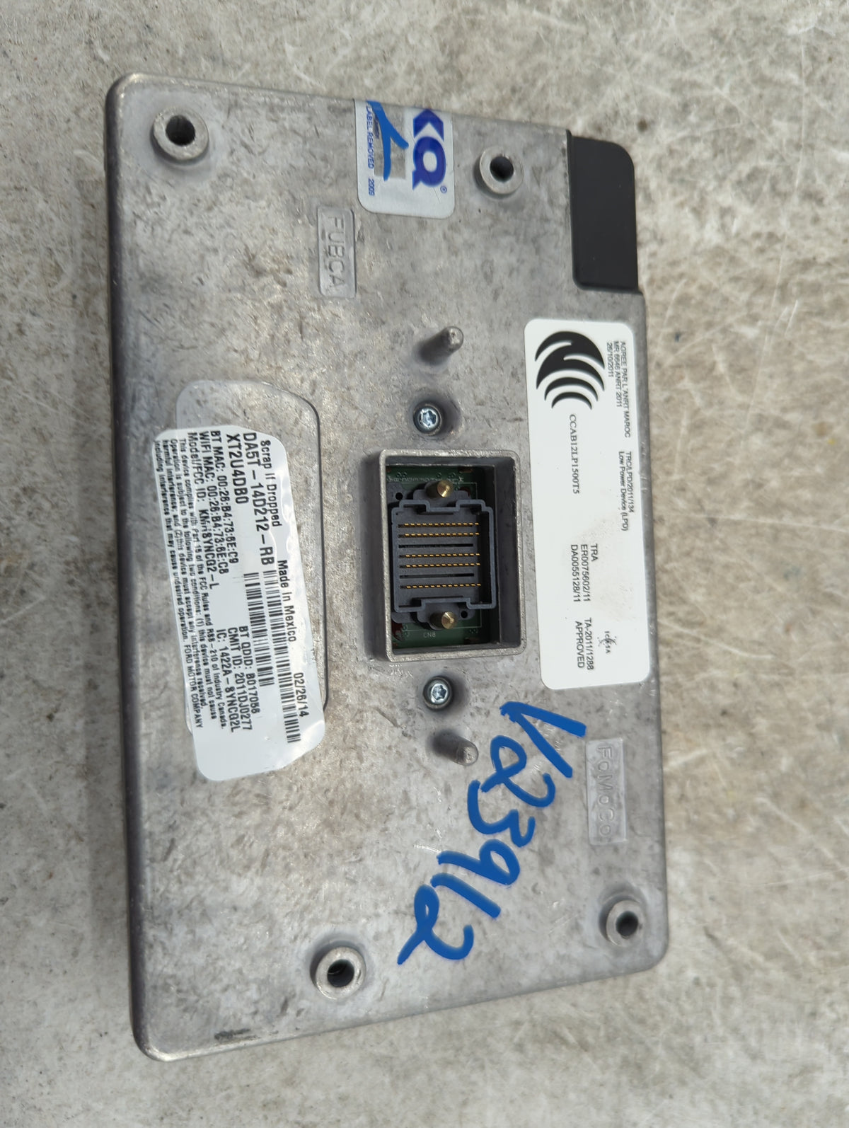 2014 Ford C-max Communication Control Module - Oemusedautoparts1.com