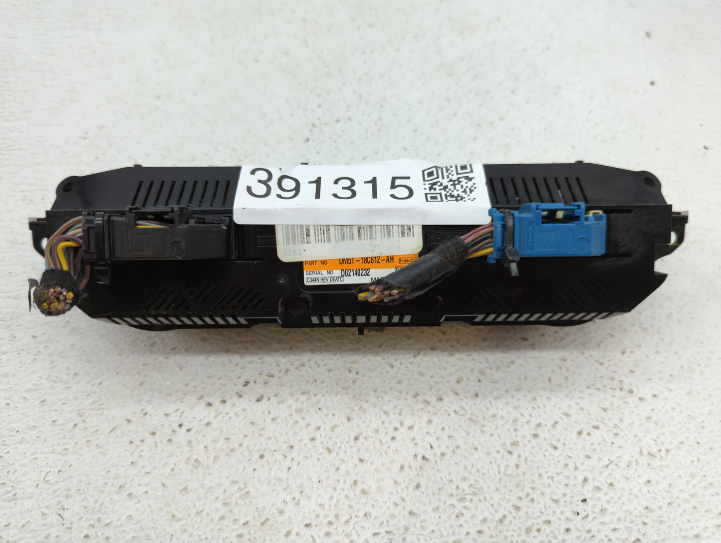 2013-2016 Ford C-Max Climate Control Module Temperature AC/Heater Replacement P/N:DM5T-18C612-AK DM5T-18C612-AG Fits OEM Use