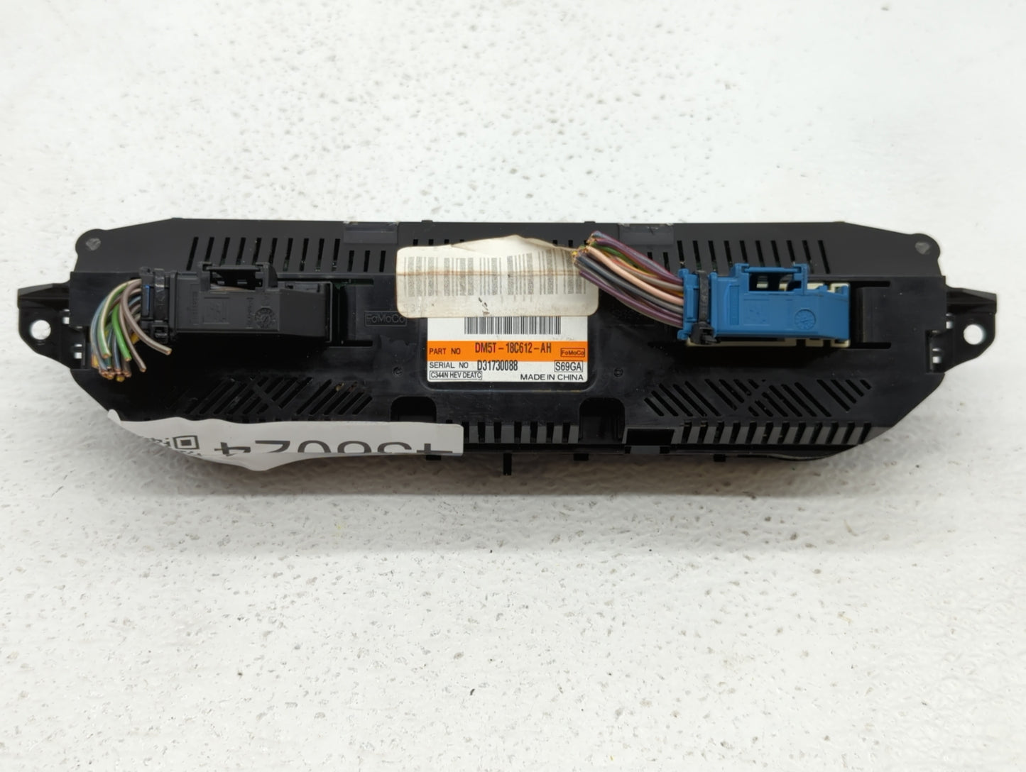 2013-2016 Ford C-Max Climate Control Module Temperature AC/Heater Replacement P/N:DM5T-18C612-AH Fits Fits 2013 2014 2015 20