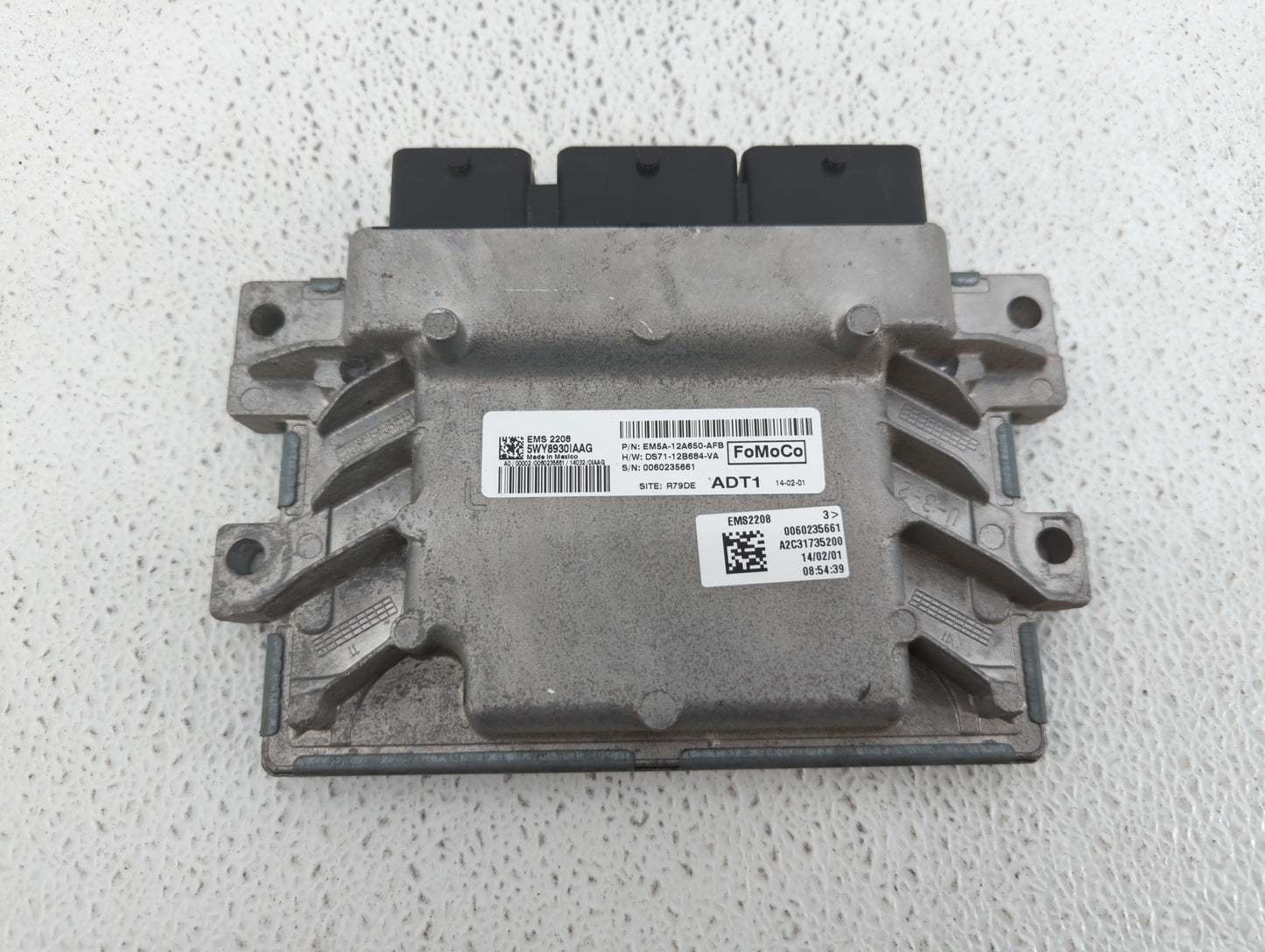 2014-2016 Ford C-Max PCM Engine Control Computer ECU ECM PCU OEM P/N:EM5A-12A650-AFB EM5A-12A650-AFA Fits Fits 2014 2015 201