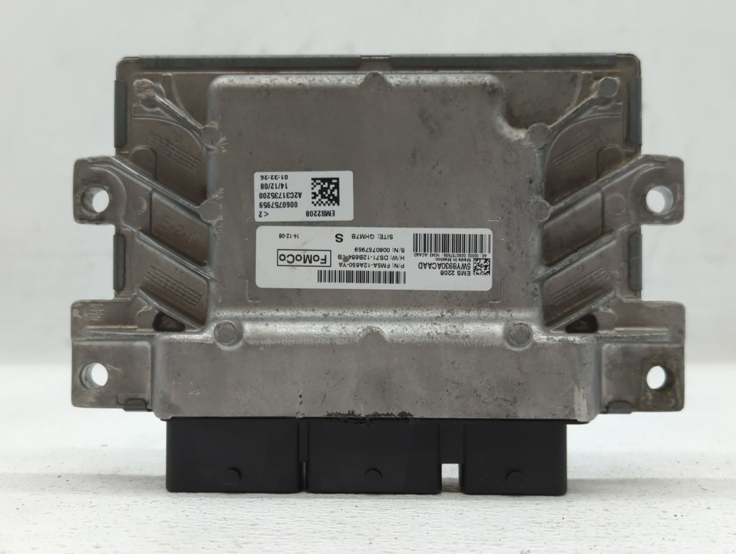2014-2016 Ford C-Max PCM Engine Control Computer ECU ECM PCU OEM P/N:FM5A-12A650-YA EM5A-12A650-AEA Fits Fits 2014 2015 2016