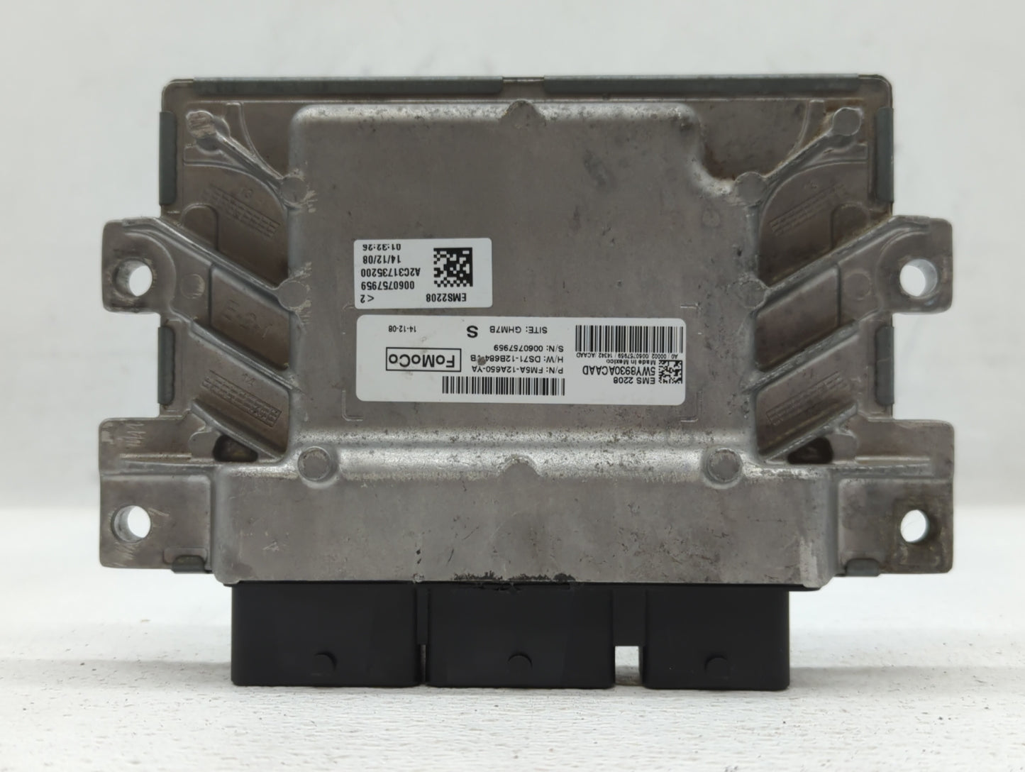 2014-2016 Ford C-Max PCM Engine Control Computer ECU ECM PCU OEM P/N:FM5A-12A650-YA EM5A-12A650-AEA Fits Fits 2014 2015 2016