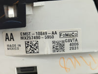 2014 Ford C-Max Instrument Cluster Speedometer Gauges P/N:EM5T-10849-AA Fits OEM Used Auto Parts - Oemusedautoparts1.com