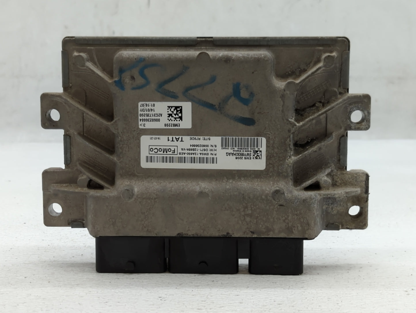 2014-2016 Ford C-Max PCM Engine Control Computer ECU ECM PCU OEM P/N:EM5A-12A650-AEB Fits Fits 2014 2015 2016 OEM Used Auto 