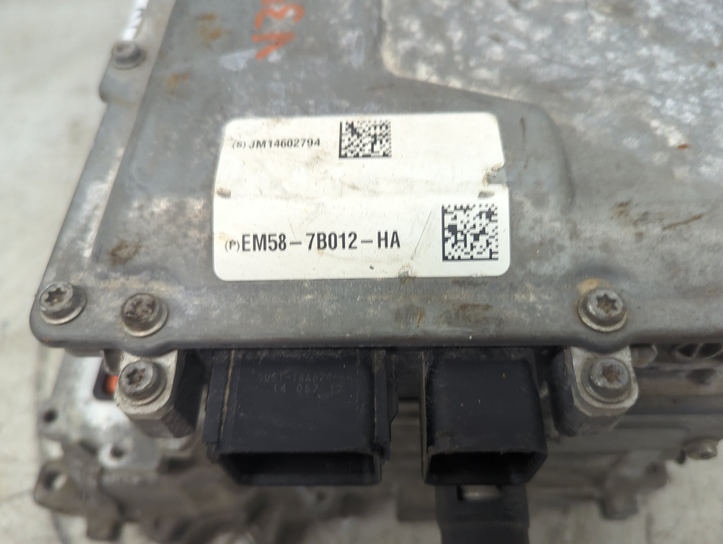 2014 Ford Cmax Hybrid DC Synergy Drive Power Inverter P/N:EM58-7B012-HA JM14602794 Fits Fits 2013 2015 2016 2017 2018 OEM Us