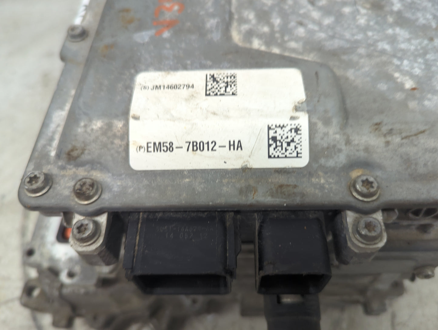2014 Ford Cmax Hybrid DC Synergy Drive Power Inverter P/N:EM58-7B012-HA JM14602794 Fits Fits 2013 2015 2016 2017 2018 OEM Us