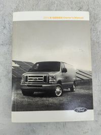 2014 Ford E-Series Owners Manual Book Guide P/N:EC2J19A321AA OEM Used Auto Parts - Oemusedautoparts1.com