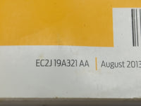 2014 Ford E-Series Owners Manual Book Guide P/N:EC2J19A321AA OEM Used Auto Parts - Oemusedautoparts1.com