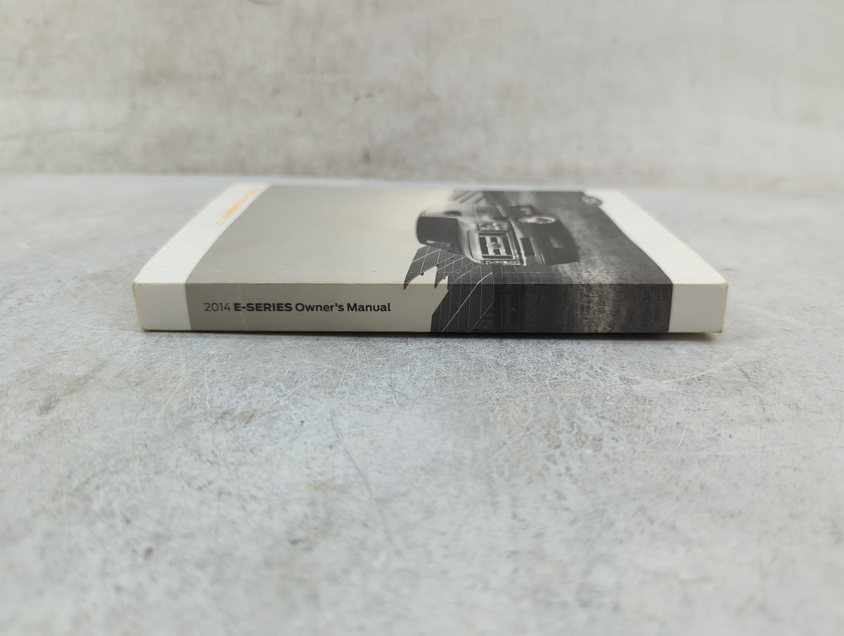 2014 Ford E-Series Owners Manual Book Guide P/N:EC2J19A321AA OEM Used Auto Parts - Oemusedautoparts1.com