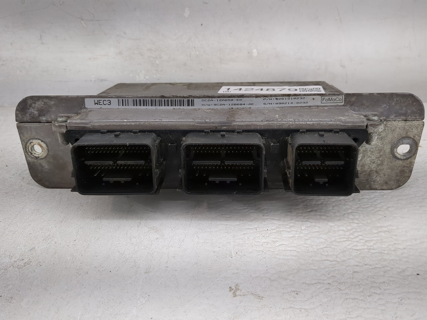 2014 Ford E250 PCM Engine Control Computer ECU ECM PCU OEM P/N:DC2A-12A650-ED 9C2A-12B684-AE, 0261S10232 Fits Fits 2013 OEM 