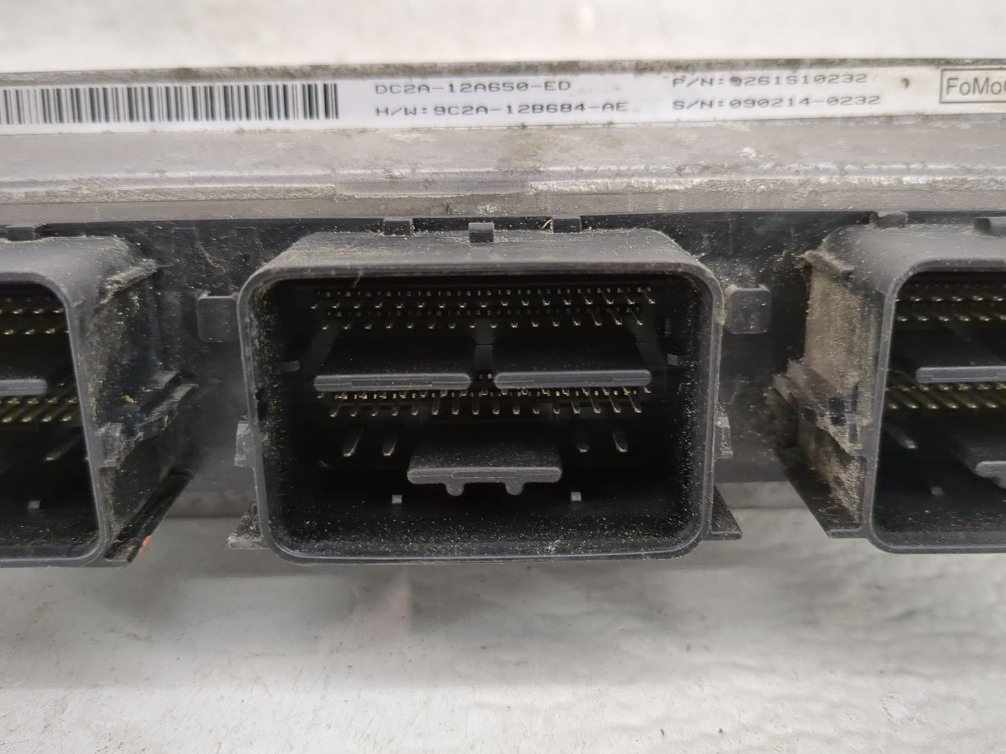 2014 Ford E250 PCM Engine Control Computer ECU ECM PCU OEM P/N:DC2A-12A650-ED 9C2A-12B684-AE, 0261S10232 Fits Fits 2013 OEM 