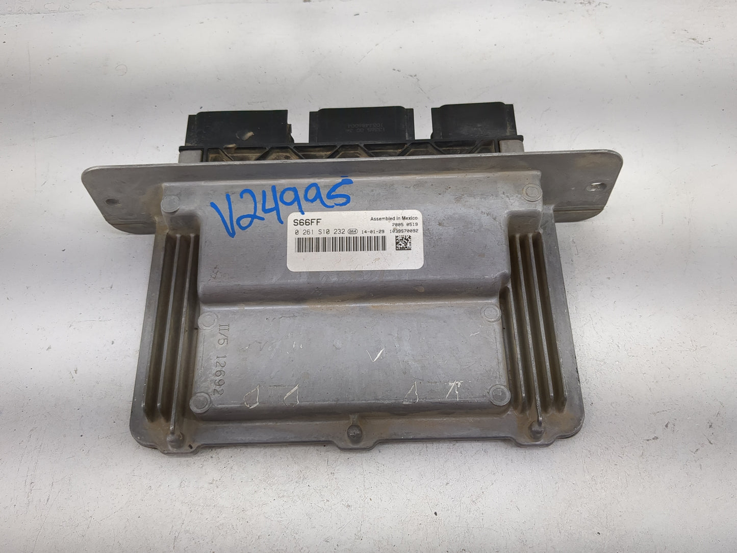 2014 Ford E250 PCM Engine Control Computer ECU ECM PCU OEM P/N:0261S10232 Fits Fits 2013 OEM Used Auto Parts - Oemusedautopa