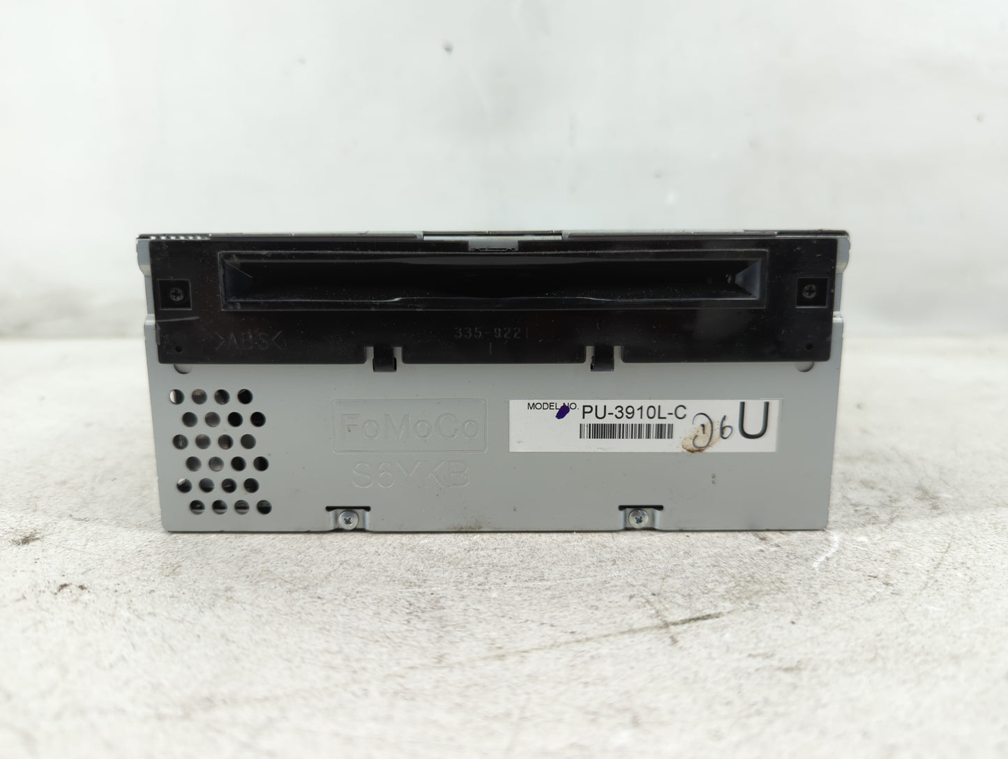 2014 Ford Edge Radio AM FM Cd Player Receiver Replacement P/N:ET4T 19C107 JC ET4T-19C107-KA Fits OEM Used Auto Parts - Oemus