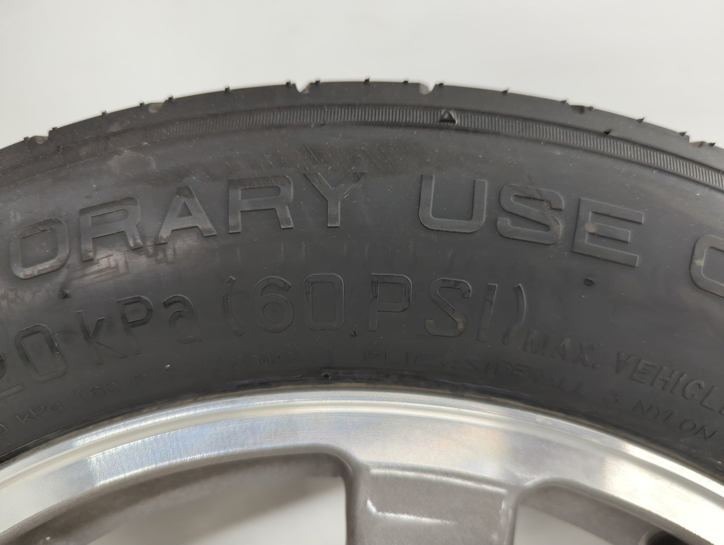 2010-2014 Ford Edge Spare Donut Tire Wheel Rim Oem - Oemusedautoparts1.com