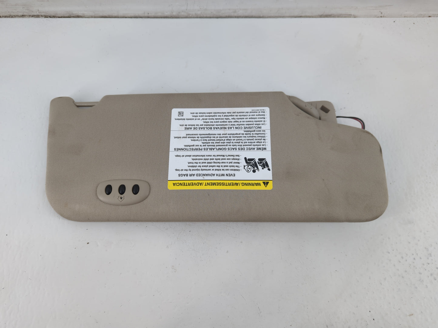 2011-2014 Ford Edge Sun Visor Shade Replacement Driver Left Mirror Fits Fits 2011 2012 2013 2014 OEM Used Auto Parts - Oemus