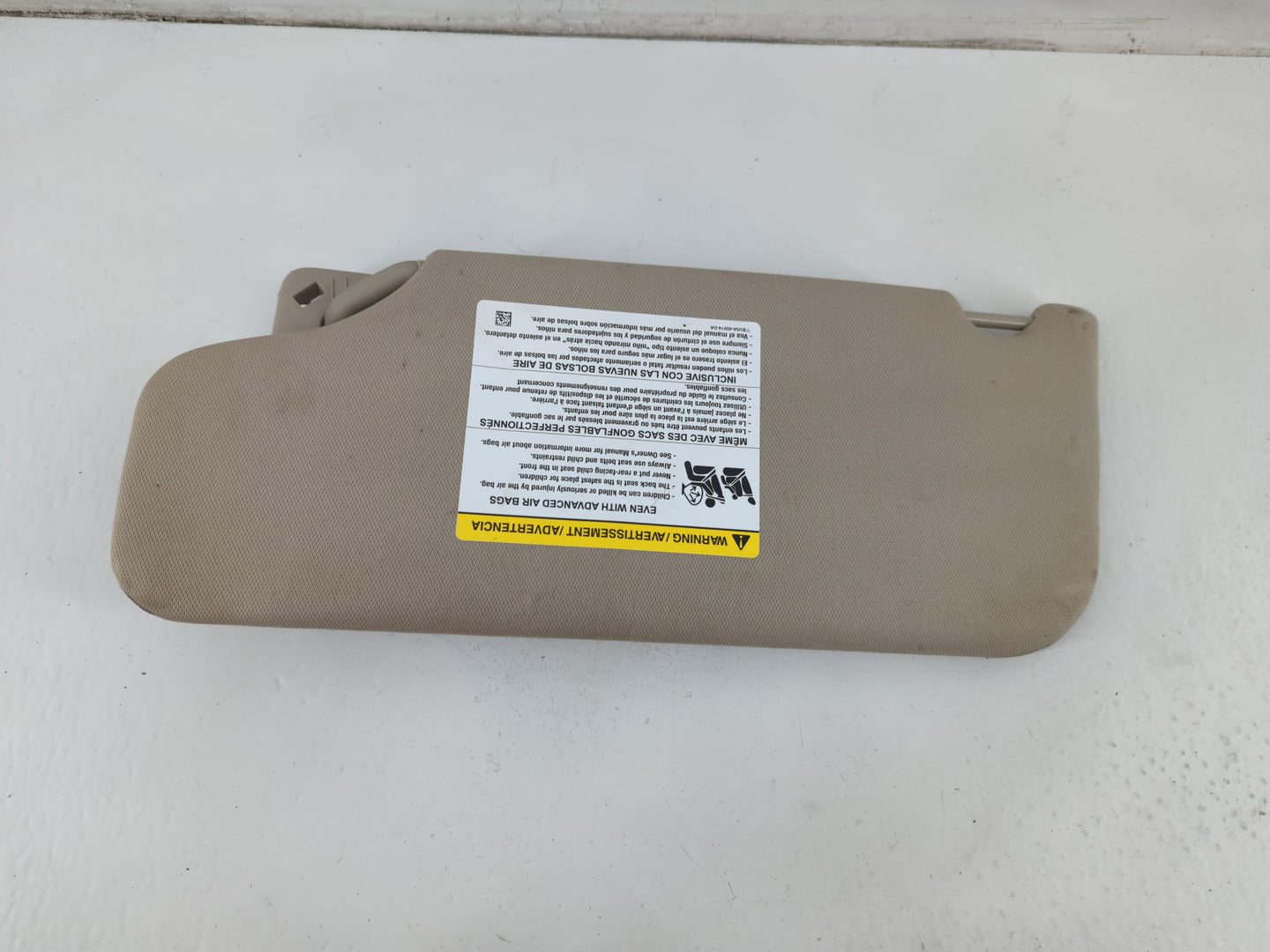 2011-2014 Ford Edge Sun Visor Shade Replacement Passenger Right Mirror Fits Fits 2011 2012 2013 2014 2015 OEM Used Auto Part