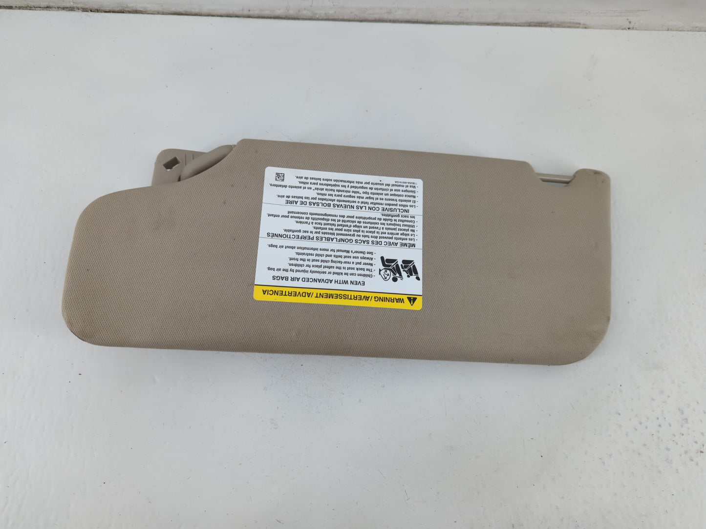 2011-2014 Ford Edge Sun Visor Shade Replacement Passenger Right Mirror Fits Fits 2011 2012 2013 2014 2015 OEM Used Auto Part