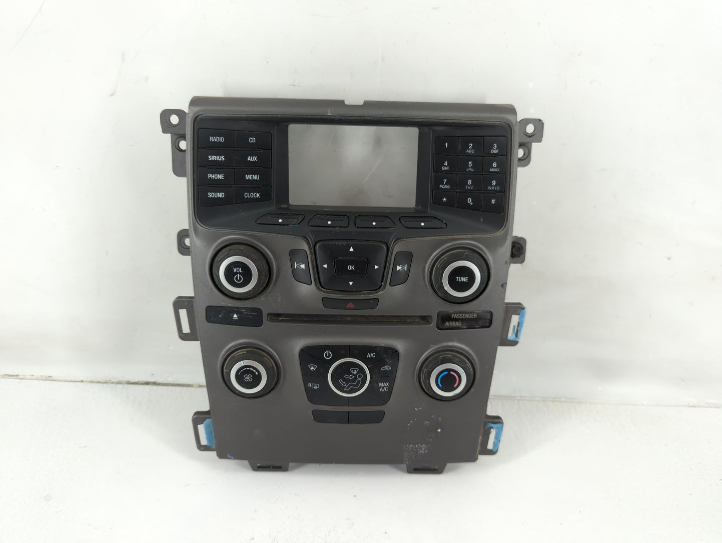 2014 Ford Edge Radio AM FM Cd Player Receiver Replacement P/N:ET4T-18A802-AA Fits OEM Used Auto Parts - Oemusedautoparts1.co