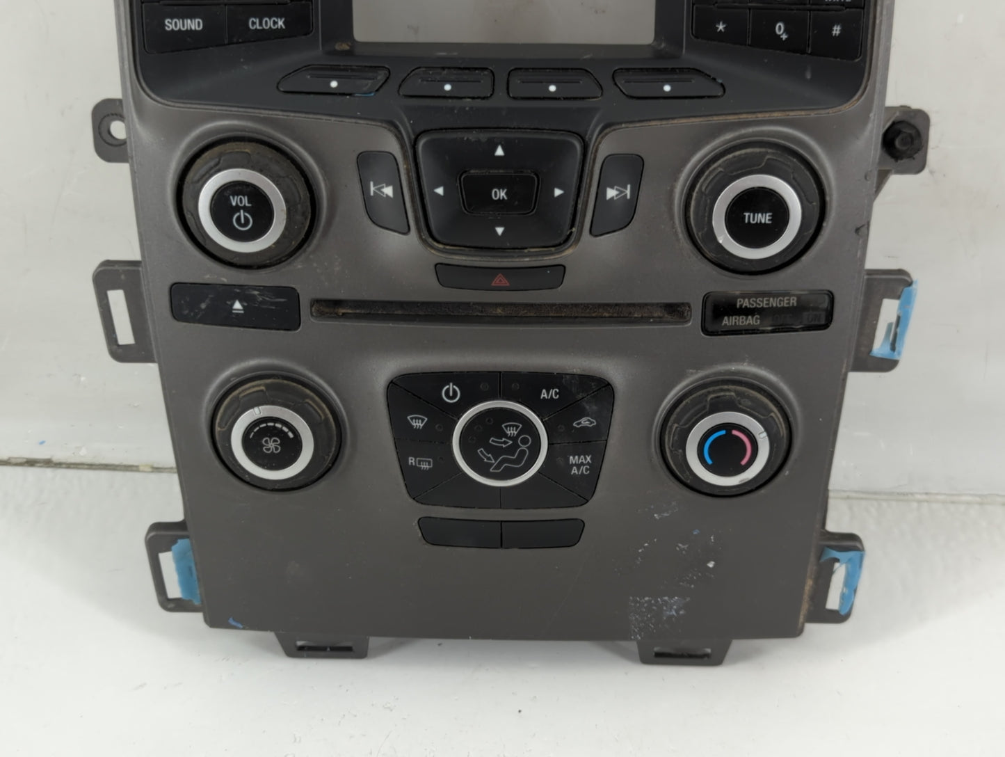 2014 Ford Edge Radio AM FM Cd Player Receiver Replacement P/N:ET4T-18A802-AA Fits OEM Used Auto Parts - Oemusedautoparts1.co