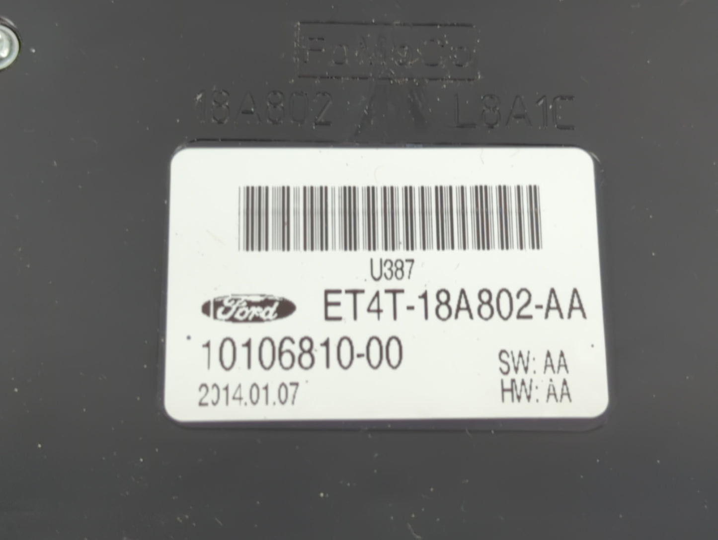 2014 Ford Edge Radio AM FM Cd Player Receiver Replacement P/N:ET4T-18A802-AA Fits OEM Used Auto Parts - Oemusedautoparts1.co