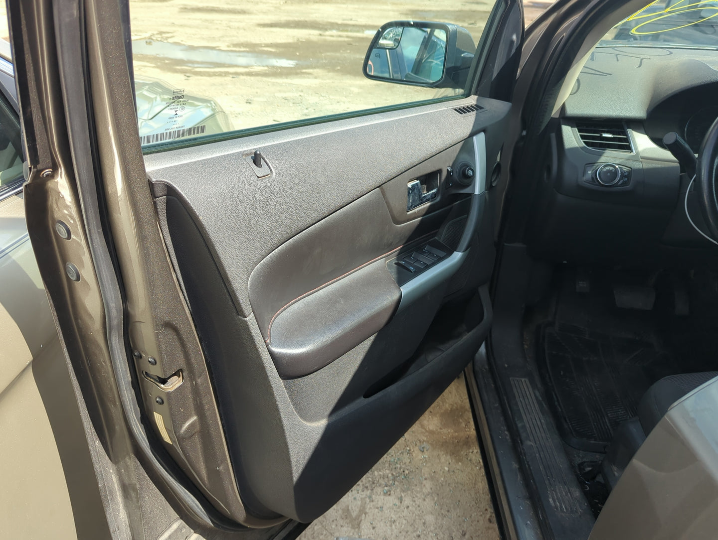 2014 Ford Edge Front Left Driver Interior Door Panel Trim - Oemusedautoparts1.com