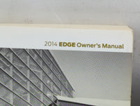 2014 Ford Edge Owners Manual Book Guide P/N:ET4J 19A321 AA OEM Used Auto Parts - Oemusedautoparts1.com