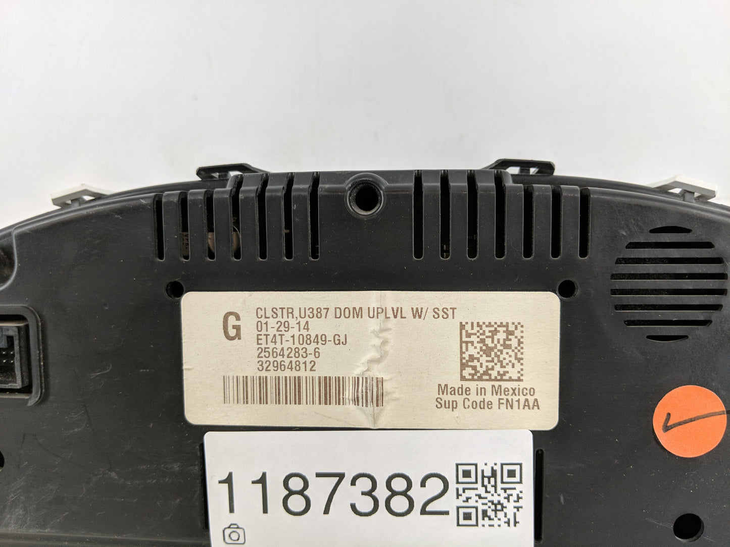 2014 Ford Edge Instrument Cluster Speedometer Gauges P/N:ET4T 10849 GJ Fits OEM Used Auto Parts - Oemusedautoparts1.com