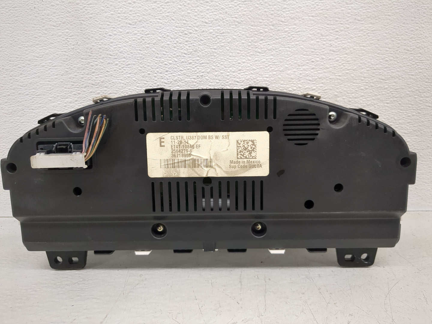 2014 Ford Edge Instrument Cluster Speedometer Gauges P/N:ET4T-10849-EF Fits OEM Used Auto Parts - Oemusedautoparts1.com
