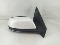 2013-2014 Ford Edge Passenger Right Side View Manual Door Mirror White - Oemusedautoparts1.com