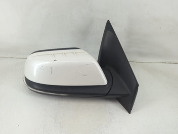 2013-2014 Ford Edge Passenger Right Side View Manual Door Mirror White - Oemusedautoparts1.com