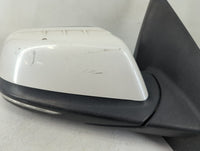 2013-2014 Ford Edge Passenger Right Side View Manual Door Mirror White - Oemusedautoparts1.com