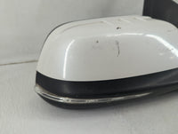 2013-2014 Ford Edge Passenger Right Side View Manual Door Mirror White - Oemusedautoparts1.com