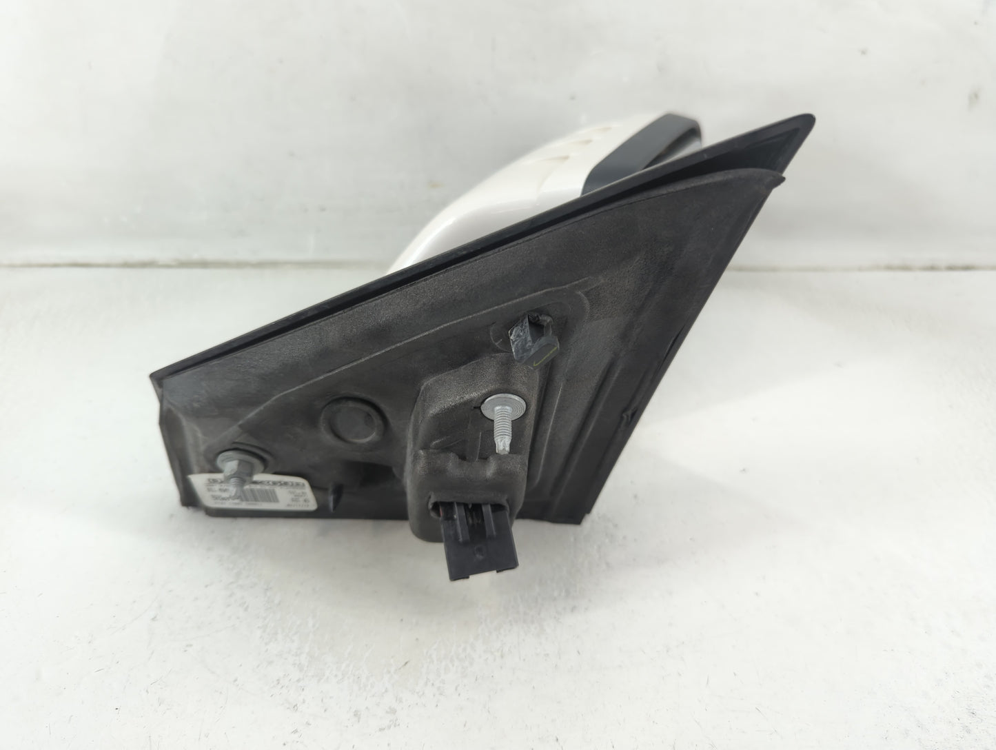 2013-2014 Ford Edge Passenger Right Side View Manual Door Mirror White - Oemusedautoparts1.com