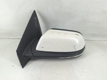 2013-2014 Ford Edge Driver Left Side View Manual Door Mirror White - Oemusedautoparts1.com