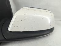2013-2014 Ford Edge Driver Left Side View Manual Door Mirror White - Oemusedautoparts1.com