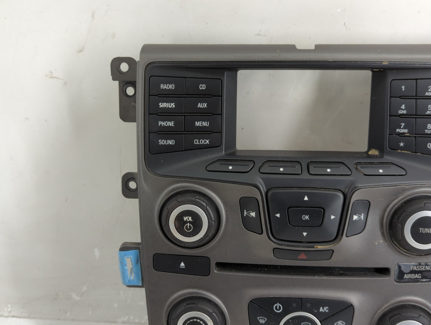 2014 Ford Edge Radio AM FM Cd Player Receiver Replacement P/N:ET4T-18A802-AA Fits OEM Used Auto Parts - Oemusedautoparts1.co