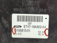2014 Ford Edge Radio AM FM Cd Player Receiver Replacement P/N:ET4T-18A802-AA Fits OEM Used Auto Parts - Oemusedautoparts1.co