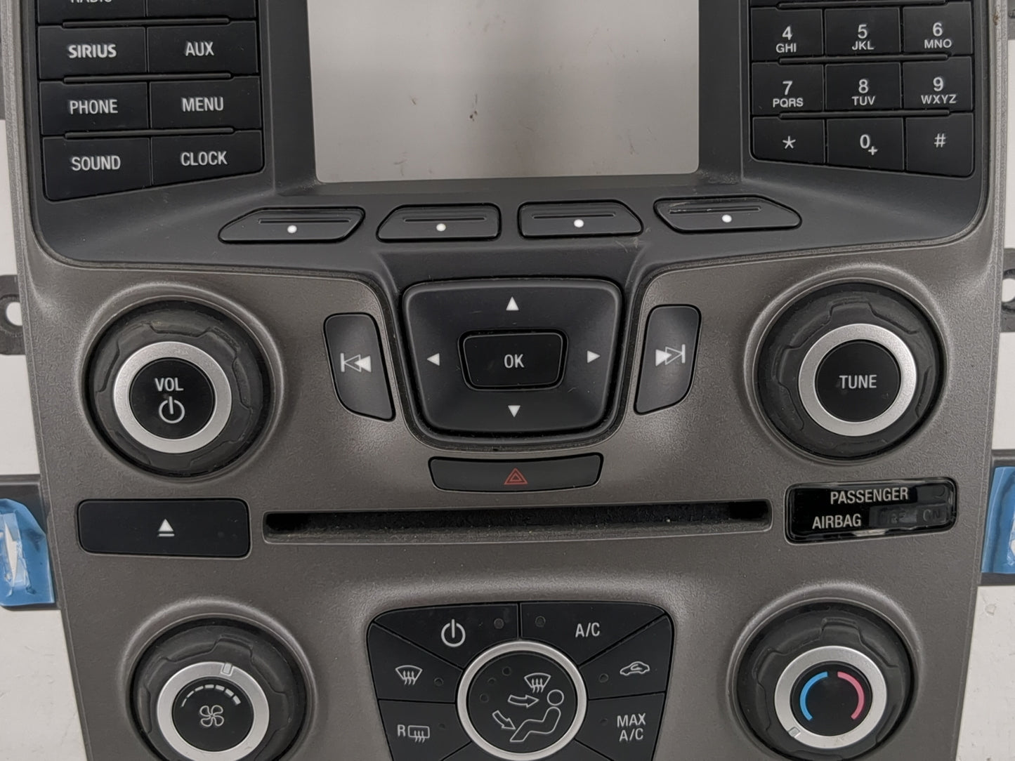 2014-2014 Ford Edge Radio Control Panel - Oemusedautoparts1.com