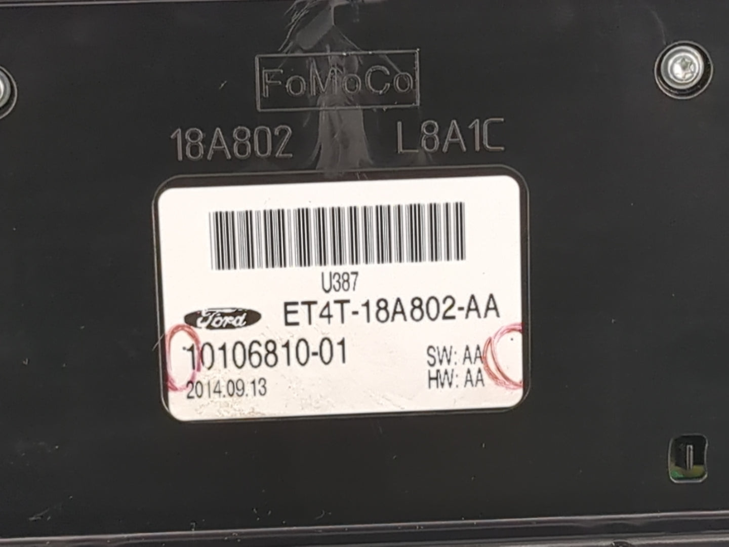2014-2014 Ford Edge Radio Control Panel - Oemusedautoparts1.com