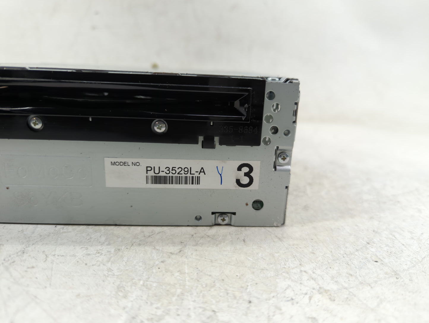 2013-2014 Ford Edge Radio AM FM Cd Player Receiver Replacement P/N:DT4T-19C107-CB Fits Fits 2013 2014 OEM Used Auto Parts - 