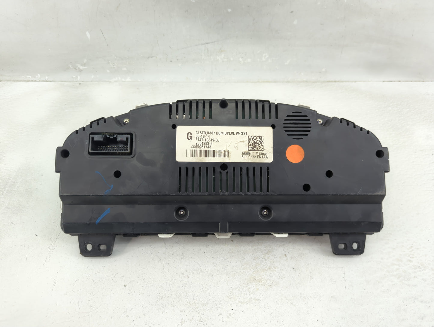 2014 Ford Edge Instrument Cluster Speedometer Gauges P/N:ET4T-10849-GJ Fits OEM Used Auto Parts - Oemusedautoparts1.com