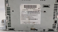 2014 Ford Edge Radio AM FM Cd Player Receiver Replacement P/N:ET4T19C107JC Fits OEM Used Auto Parts - Oemusedautoparts1.com