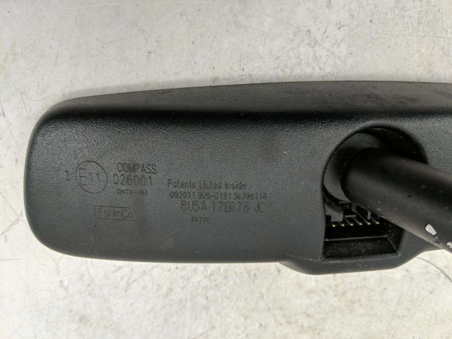 2011-2014 Ford Edge Interior Rear View Mirror Replacement OEM P/N:BU5A-17E678 JC Fits Fits 2011 2012 2013 2014 2015 OEM Used
