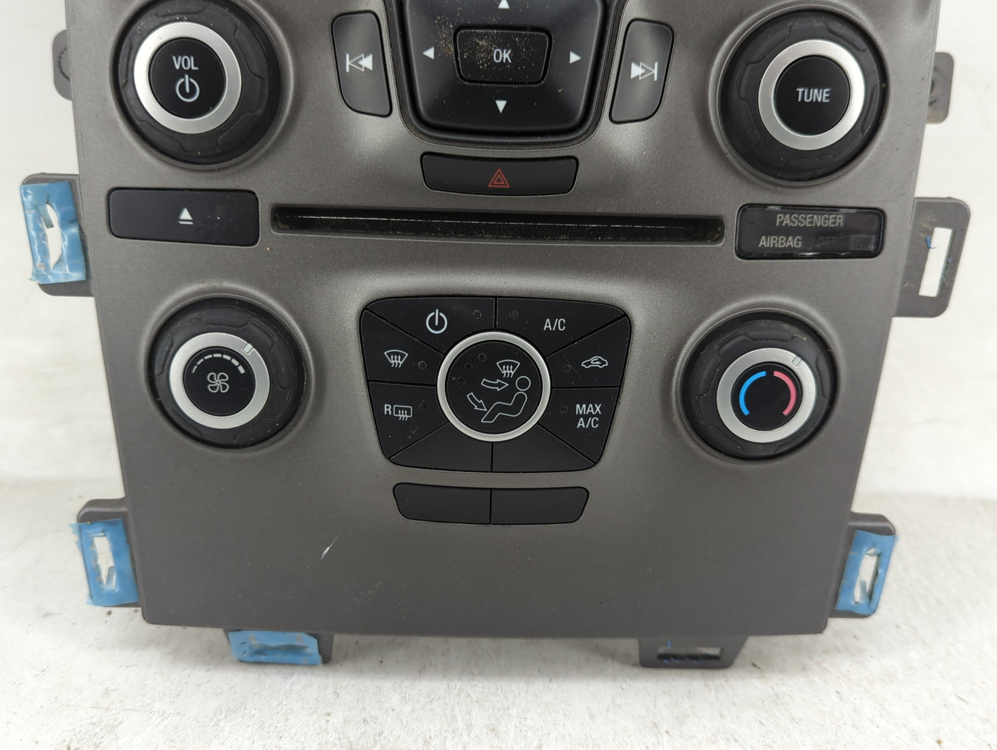 2014 Ford Edge Radio AM FM Cd Player Receiver Replacement P/N:ET4T-18A802-AA Fits OEM Used Auto Parts - Oemusedautoparts1.co